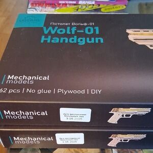 WOLF-01 WOODEN MECHANICAL MODEL